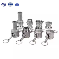 Services de coulée en acier inoxydable 316 personnalisables-connecteur rapide C + E modèle de filetage NPT à verrouillage à came pour raccords de tuyauterie à tête de gaz d'eau