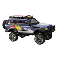 JXC 5826 1/12 Maßstab 4Runner Land Cruiser LC80 Lizenziertes Offroad RC Crawler Truck mit 2,4G Proportionalfernsteuerung und LED-Beleuchtung