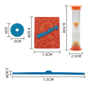 Venta caliente Kids Tabletop <span class=keywords><strong>What</strong></span> Am I <span class=keywords><strong>Game</strong></span> Toy 007-74 un juego de cartas de adivinanzas familiares con gafas divertidas para niños - Product Image 5