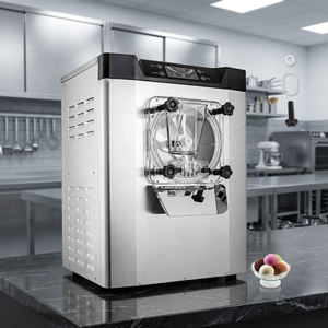 Nouvelle Machine Commerciale Automatique à Glace Dure 20L en Acier Inoxydable de Haute Qualité pour Gelato et Yaourt Glacé à Poser sur Table - Product Image 3