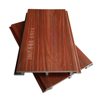 Panneau mural en plastique ASA durable, imperméable et résistant à l'humidité, panneau WPC au design moderne pour jardin, patio et usage extérieur