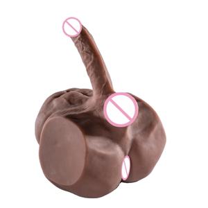 Super grote halflichaams seksspoppen voor vrouwen, realistisch, volledig van siliconen met lange penis, TPE seksspeeltjes van betrouwbare leveranciers - Product Image 1