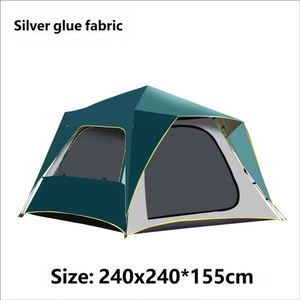 Carpa Portátil Automática de Apertura Rápida, Gruesa, Transpirable, con Protección Solar, de Tela Oxford Resistente, para Cuatro Estaciones, con Gran Espacio - Product Image 3