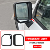 Coque de protection de rétroviseur latéral en ABS de qualité supérieure pour accessoires Land Cruiser Prado LC250 2024