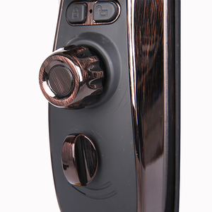 Cerradura <span class=keywords><strong>Digital</strong></span> inteligente de huellas dactilares completamente automática de alta calidad con perilla de puerta de Metal de red WiFi Cámara acceso eléctrico sin llave - Product Image 6