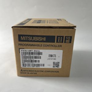 Unidad de E/S PLC Mitsubishi Electric MELSEC-F Serie FX1N FX1N-14MT-ES/UL - Product Image 1