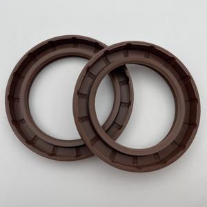 Joint d'huile à grande vitesse pour systèmes hydrauliques Joint en caoutchouc TC FKM résistant à la poussière avec plastique métallique en silicone pour mécanique - Product Image 3