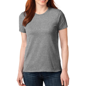 Camiseta básica de algodón para mujer con mangas cortas y silueta minimalista para un estilo casual sin esfuerzo - Product Image 1
