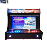 Machines de jeu d'arcade vidéo 9D à monnayeur, version Bartop 24 pouces