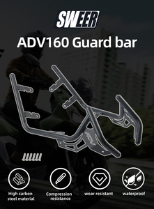 Paraurti motore <span class=keywords><strong>moto</strong></span> di alta qualità per <span class=keywords><strong>HONDA</strong></span> ADV 160 2021-2024 Crash Bar Guard motore caduta protettore accessori telaio - Product Image 4