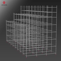 Estructura de Acero Galvanizado en Caliente Estándar GB, Recubrimiento de Zinc Certificado para Torres de Altavoces de Audio