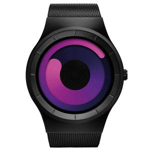Reloj Deportivo de Moda para Hombre, Diseño Único Vortex, Acero Inoxidable de Alta Calidad, Esfera de Cristal, Movimiento Mecánico, Resistente al Agua 3BAR - Product Image 4