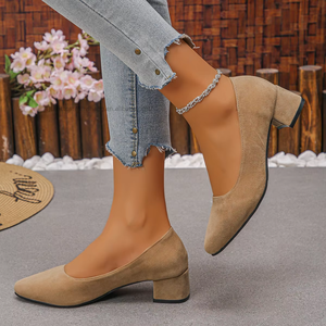 Chaussures à bout pointu et à talon bas pour femme, nouvelle collection automne, taille 43. - Product Image 4