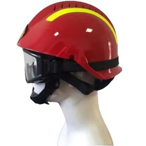 Firefighting Helmet Fiberglass Durable For Class A And Class B <b>Fires</b> - Product Image 5