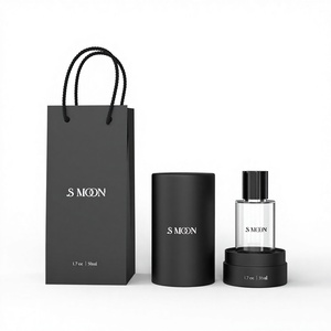 Fabrieksgemaakte ronde parfumverpakking met winkelzakken, ronde papieren cadeaudoos voor parfumverpakkingen - Product Image 1