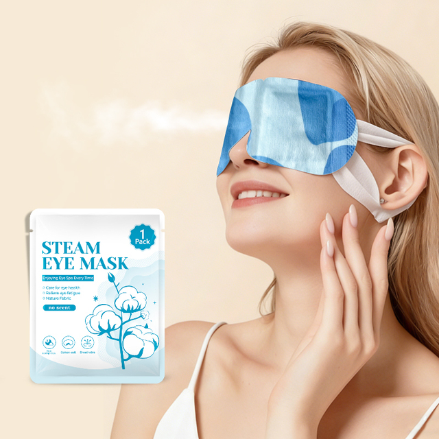 OEM ODM Service Self Heated Disposable Traveling Instant Warming Disposable Heat Steam Eye Mask