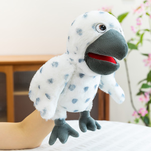 Marionnettes à main en peluche douces pour <span class=keywords><strong>ventriloque</strong></span>, animaux et oiseaux, pour l'interaction parent-enfant et le récit d'histoires, vente en gros - Product Image 6