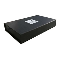 Boîte en carton personnalisée de haute qualité avec logo, doublure en éponge écologique, estampage à chaud, impression sérigraphique, pour cartes VIP et cadeaux