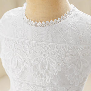 Abito Formale in Pizzo e Tulle per Bambine, Abbigliamento per Cerimonie, Vestiti Estivi per Bambine, Abito <span class=keywords><strong>da</strong></span> Battesimo, Vestito <span class=keywords><strong>da</strong></span> Principessa - Product Image 6