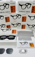 Gafas Inteligentes AIMB S3 Ultra con IA, Cámara de 5MP, Grabación de Video 1080P, WiFi, Traducción por IA, Gafas de Sol para Exteriores, Altavoz AAC, Magnéticas