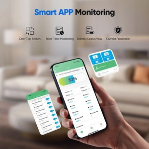 Baterai Lithium LiFePO4 Bluetooth <span class=keywords><strong>12V</strong></span> 320Ah 12.8V 320Ah dengan Garansi 10 Tahun dari AS, 4.000 Siklus Pengisian - Product Image 2