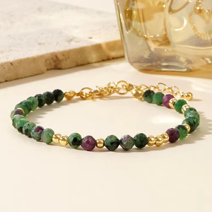Wholesale Women's Fashion Natural Stone <b>Boho</b> Trendy New Design Gemstone <b>Bracelet</b> Faceted Beads Strong Durable Anniversary - Product Image 5