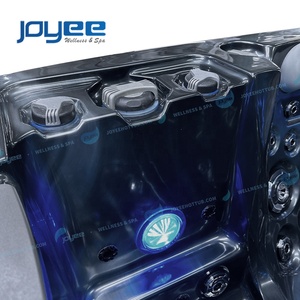 Jacuzzi Romántico <span class=keywords><strong>para</strong></span> <span class=keywords><strong>Parejas</strong></span> JOYEE, <span class=keywords><strong>Spa</strong></span> con Hidromasaje, Independiente <span class=keywords><strong>para</strong></span> Exteriores, de Alta Calidad, <span class=keywords><strong>para</strong></span> 2 Personas - Product Image 5