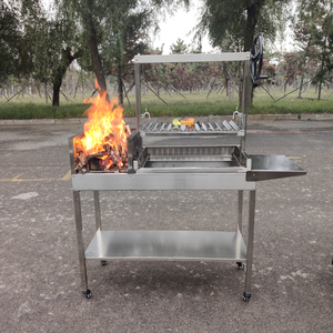 <span class=keywords><strong>Griglia</strong></span> Brasero argentina per barbecue con girarrosto a <span class=keywords><strong>carbone</strong></span> autoportante - Product Image 2