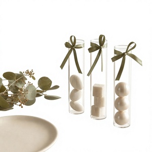 Cilindro de Embalaje de Regalo de Tubo Redondo de Acrílico Transparente con Diámetro y Longitud Personalizados - Product Image 1