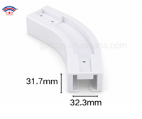 Connecteur d'angle de rail motorisé Trietex pour jardin, courbé à 135 degrés, à prix avantageux