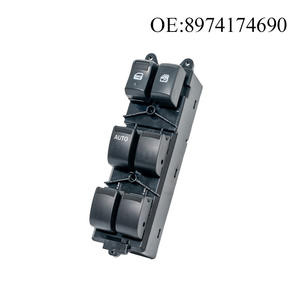 Interrupteurs/Boutons de Vitre de Voiture Suzuki D-Max 8974174690, Matériel ABS, Tension 12V, État Neuf et Occasion, Numéro de Pièce 8-97417469-0 - Product Image 1