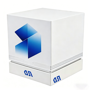 Boîte à bougies rigide personnalisée en gros avec logo, emballage en carton épais imprimé pour bougies en pot de soja et bougies piliers avec insert en mousse - Product Image 1