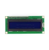 Modul Layar LCD IIC/I2C 1602 LCD1602A Layar Biru LCD1602 dan I2C