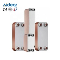 Échangeur de chaleur à plaques brasées SS316L pour le refroidissement des solvants de processus chimiques et les applications résistantes à la corrosion