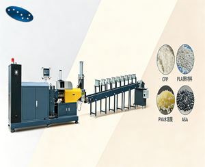 Machine de granulation à basse température pour le recyclage des films PLA usagés, ligne de granulation complète à petite échelle produisant des granulés de plastique - Product Image 4