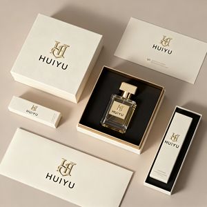 Flacon <span class=keywords><strong>de</strong></span> parfum <span class=keywords><strong>de</strong></span> luxe personnalisé avec coffret cadeau haut <span class=keywords><strong>de</strong></span> gamme écologique, boîte à double ouverture recyclable et biodégradable - Product Image 2
