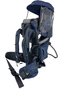 Zaino Porta Bebè e Bambino per Esterni con Telaio in Alluminio Pieghevole, <span class=keywords><strong>Marsupio</strong></span> <span class=keywords><strong>da</strong></span> Escursionismo per Donne e Uomini - Product Image 2