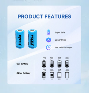 고품질 <span class=keywords><strong>3.7V</strong></span> 16340 700mAh 충전식 리튬 이온 배터리 전기 손전등용 - Product Image 6