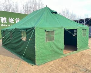 Carpa de Lona de 4.8x8 Metros, Estilo <span class=keywords><strong>Militar</strong></span>, para 20 Personas, con Varios Tamaños y Colores, Fácil de Instalar - Product Image 4