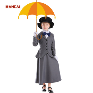 Disfraz de Hada Niñera para TV y Cine, Traje Retro Europeo y Americano de Detective para Niños, Vestido para Halloween, Carnaval, Actuaciones y Fiestas - Product Image 1