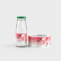 Etiqueta Adhesiva Personalizada para Envases de Bebidas, Etiquetas para Botellas de Jugo de 12 oz, Botella de Jugo de Plástico con Etiqueta Transparente de 32 oz