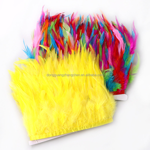 Bán buôn 10-15cm nhuộm tẩy trắng gà Dậu Gà đuôi lông may Phụ kiện cho Thủ công mỹ nghệ & trang phục bên - Product Image 2