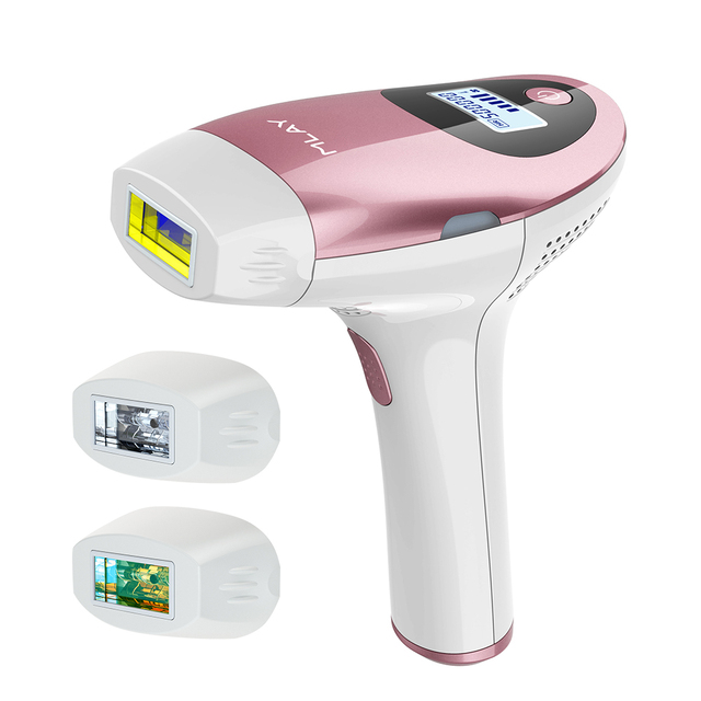MLAY T3 Portable Home Use IPL Laser Hair Remover Handset with Permanent Painless Hair Removal for Women's Private Parts