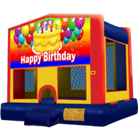 Château gonflable commercial pour fête, cadeau d'anniversaire, gâteau gonflable, château gonflable avec bougie
