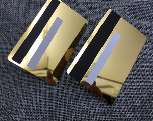 Tùy chỉnh in ấn Full Side PVC Chất liệu Matt 216 kim loại màu đen thẻ RFID thẻ kinh doanh cho doorsecure - Product Image 6