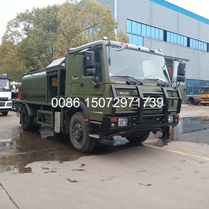 2025 HOWO xe tải trình duyệt nước đa chức năng với hệ thống phun nước nhiên liệu diesel 4x2 bánh xe để làm sạch đường rắc - Product Image 2