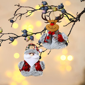 New cross-border <b>Christmas</b> fabric ornaments, <b>Christmas</b> tree ornaments, <b>Christmas</b> decorations, small doll pendants, and gifts. - Product Image 4