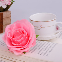 Têtes de roses artificielles de 10 cm, arrangement de fleurs en soie, bouquet DIY, roses artificielles, boîtes de fleurs pour la maison, le bureau, les fêtes, la décoration de mariage