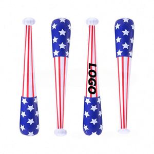 American Flag <b>Inflatable</b> Baseball Bat Patriotic Spirit Noisemakers for Events & Promotions - Product Image 1