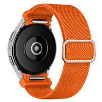 Correa de Nailon Elástica Win-Win para Reloj Samsung 7 6 5 4 40mm 44mm, Hebilla Deslizante Ajustable, Botón Transpirable, Correa de Reloj